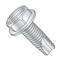 Newport Fasteners Thread Cutting Screw, #8-32 x 5/8 in, Zinc Plated Steel Hex Head Slotted Drive, 7500 PK 191004-7500